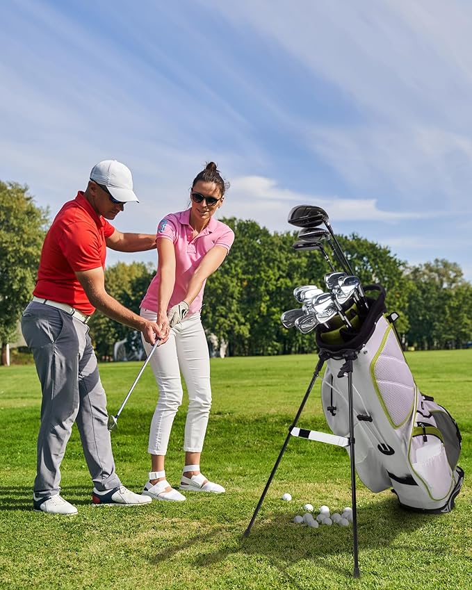 Big Teeth Golf Bag Accessories Leg Leather Strap, Stabilizer Strap, Equipment for Stand Bag With Legs