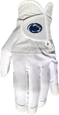 Team Golf NCAA Men's Left Hand Golf Glove, For Right Handed Players, One Size, Includes Removable Double-Sided Magnetic Ball Marker