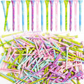 Amy Sport Golf Tees Styllish Bamboo Wooden Coloured Painted Bulk 200 Pack 1 1/2 3 1/4 2 3/4 Inch Tee, Enhanced Visibility Color Purple Pink Green Blue, Practice for Men Women