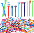 Mudder 600 Pack Golf Tees Bulk Wooden Golf Tees Multicolor Wood for Men Balls Accessories