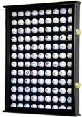 108 Golf Ball Display Case Cabinet (Black)