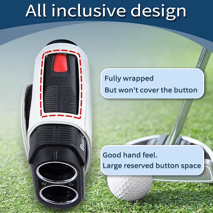 Golf Rangefinder Magnetic Strap, Adjustable Magnetic Rangefinder Strap Holder Wrap Mount for Golf Cart with Strong Magnet, Golf Accessories