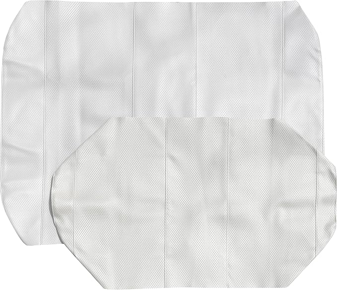 Club Car Post-2000 DS Golf Cart Front Replacement Seat Cover Set Made with Marine Grade Vinyl - Staple On Installation