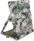 Crazy Creek HEX 2.0 LongBack Chair for Backpacking, Camping and Stadium Use, Extra Width & Back Height for Comfort, 250 LBS Weight Capacity, Adjustable Straps w/Rock Lockster (R) Buckles, Kings Camo