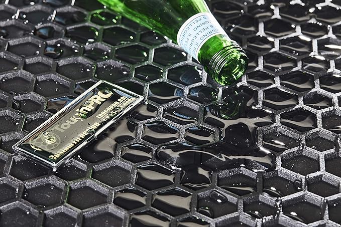 TOUGHPRO Cargo/Trunk Mats Accessories for Infiniti QX80 3rd Row Up All Weather Heavy Duty (Made in USA) Black Rubber 2025 2026