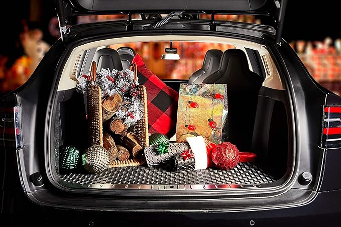 TOUGHPRO Cargo/Trunk Mats Accessories for GMC Acadia All Weather Heavy Duty (Made in USA) Black Rubber 2007 2008 2009 2010 2011 2012 2013 2014 2015 2016