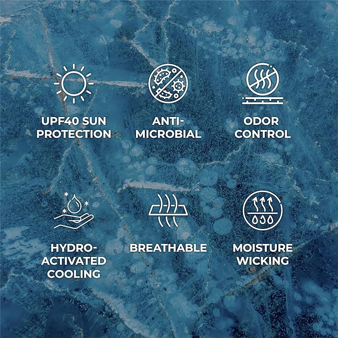 SHAKEitCOOL Original Cooling Towel – Be Cool in Style - Heat Relief, Soft, Lightweight, Sun Protection, Easy Clean - Perfect for Biking, Running, Yoga, Gym, Gardening - Pink