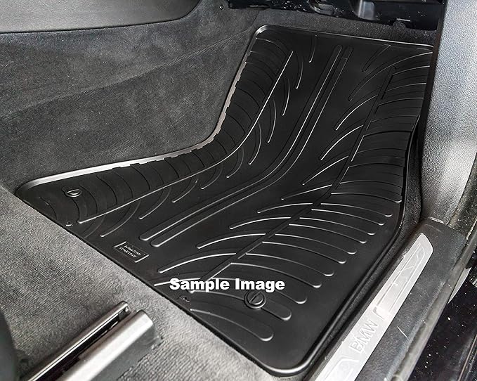 Gledring USA Custom Fit All-Weather Rubber Floor Mats Intended for Volkswagen Golf IV (MK4) 1998-2003, No Trimming Required, Tailored Custom Fit, Protects from Rain, Mud, & Snow.