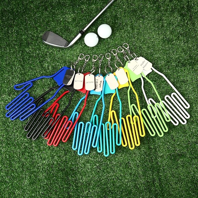 Personalized Custom Golf Gloves Stretcher Support with Engraved Pendant