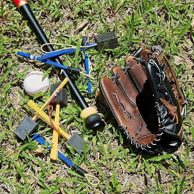 Base Plugs, Anchor Base Plugs, Baseball Anchor Plug Base, Includes: 4 Bases, 8 Interchangeable Tassels.